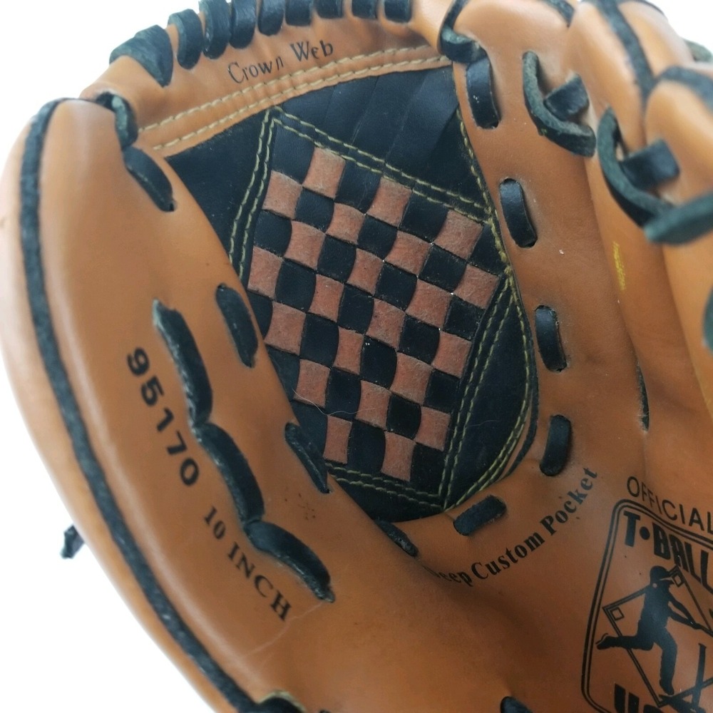 MacGregor T-Ball Right Hand Thrower Glove 95170 10-Inch T200 Deep‎ Custom Pocket